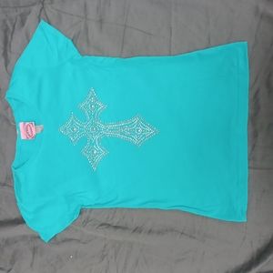 Cowgirl hardware girls t shirt